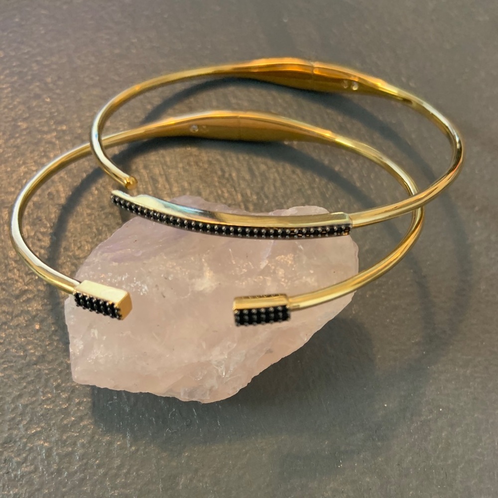 Two Nadri Gold Bangles
